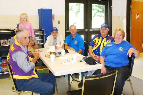 Photo: Sharbot Lake & District Lions at their recent blood donor clinic
